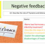 Negative feedback